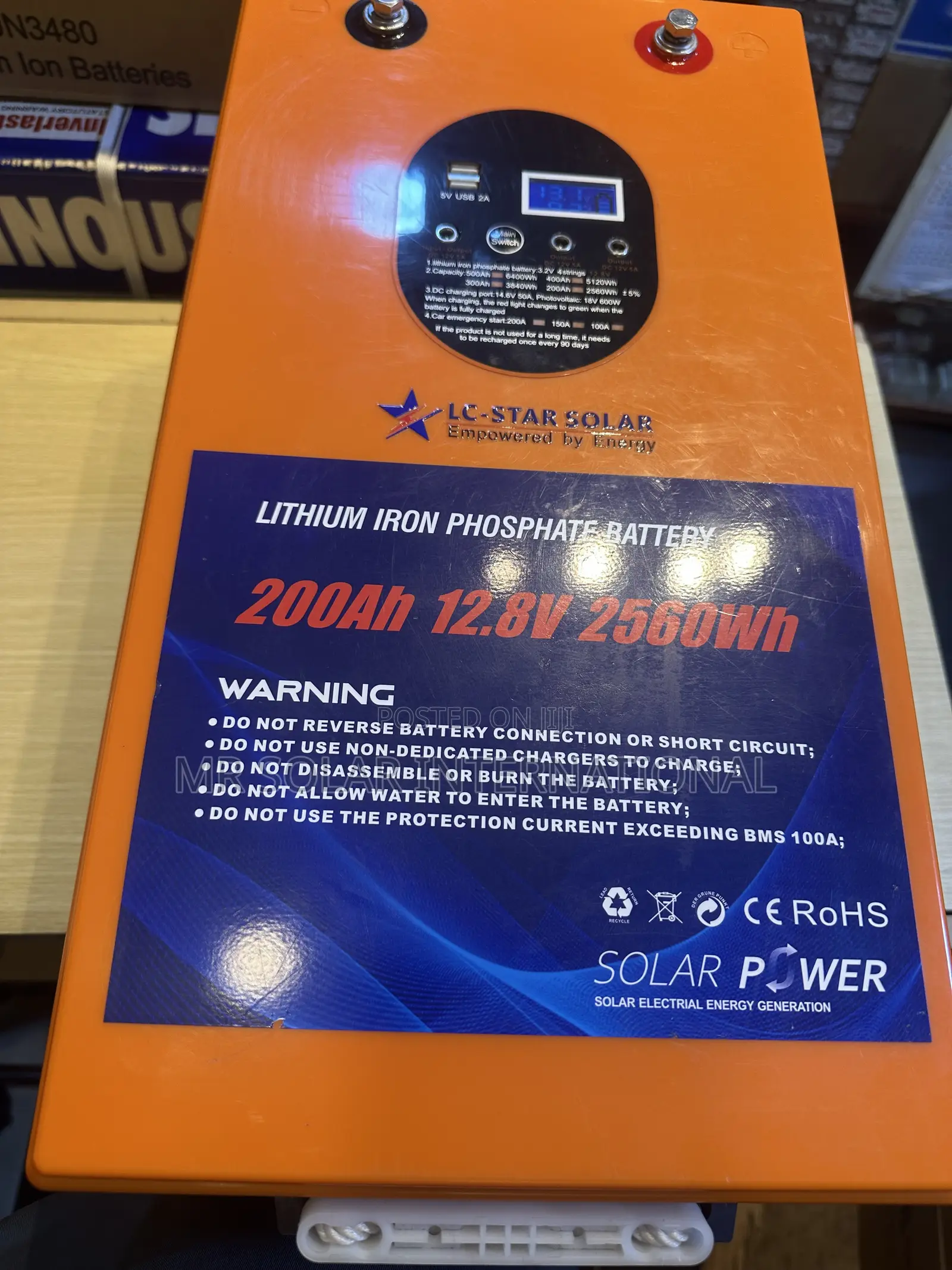 Lithium Battery 200ah
