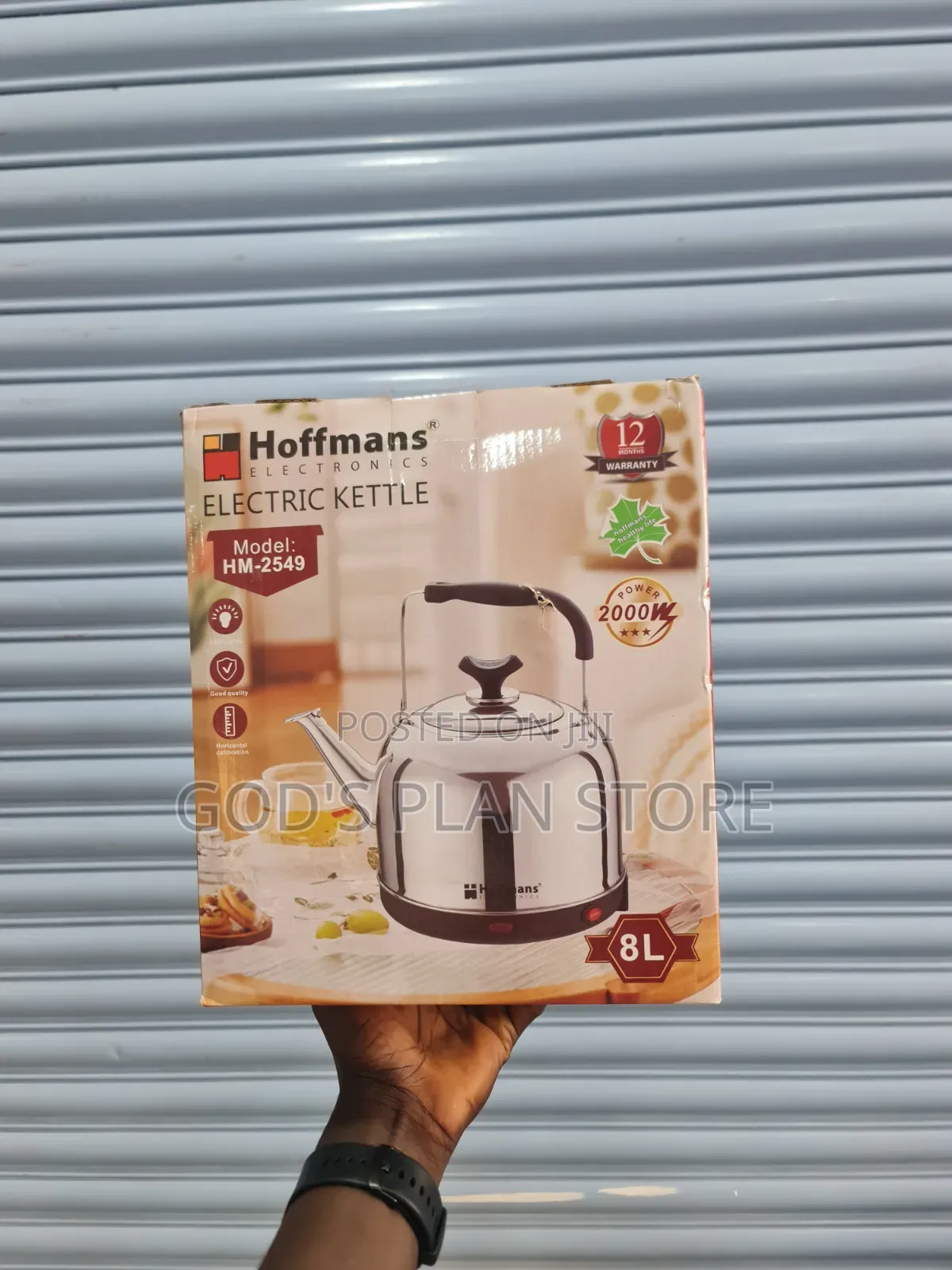 Hoffmans 800mls Electric Kettle Electric Kettle
