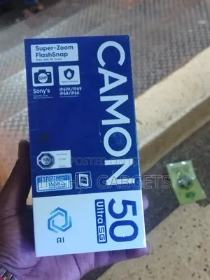 New Tecno Camon 50 Ultra 256 GB Silver