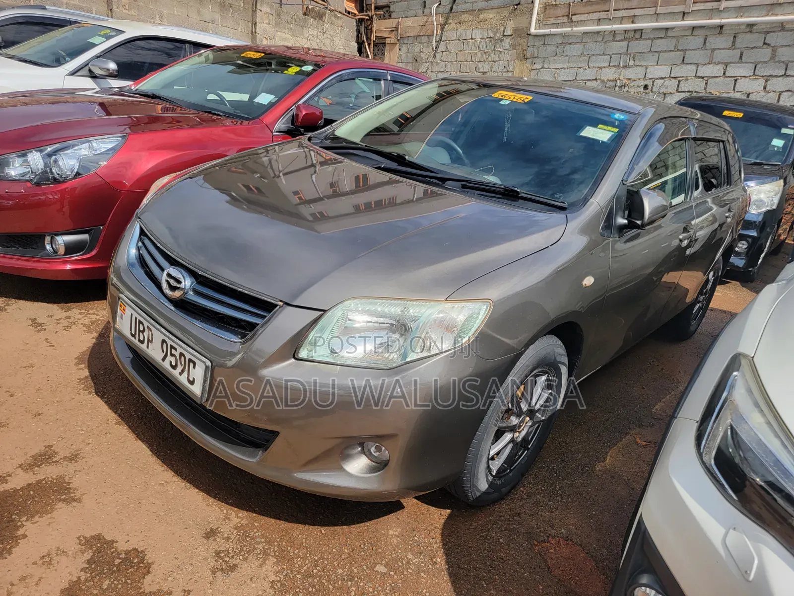Toyota Corolla Fielder 2010 Gray