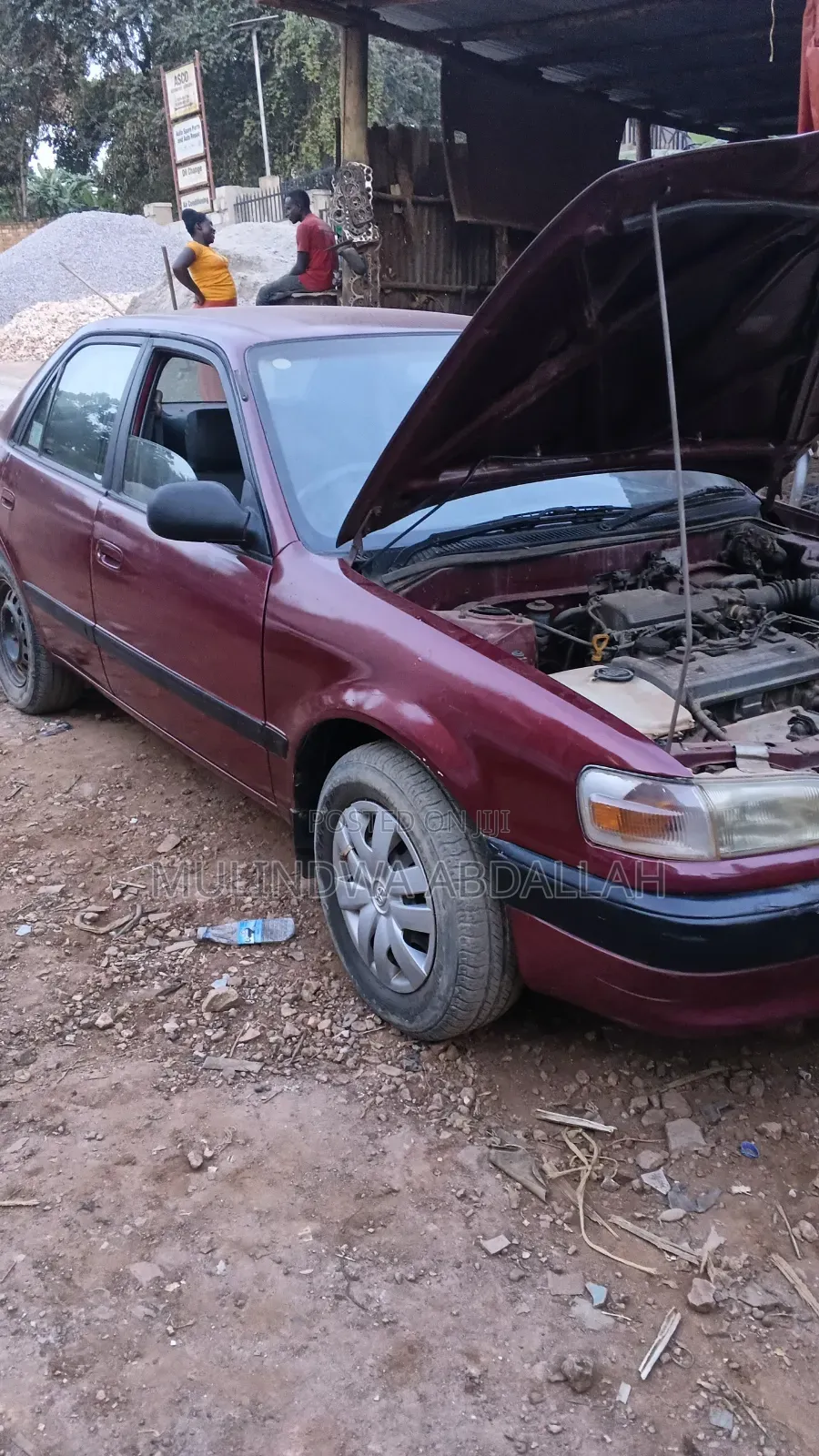 Toyota Corolla 1998 Maroon