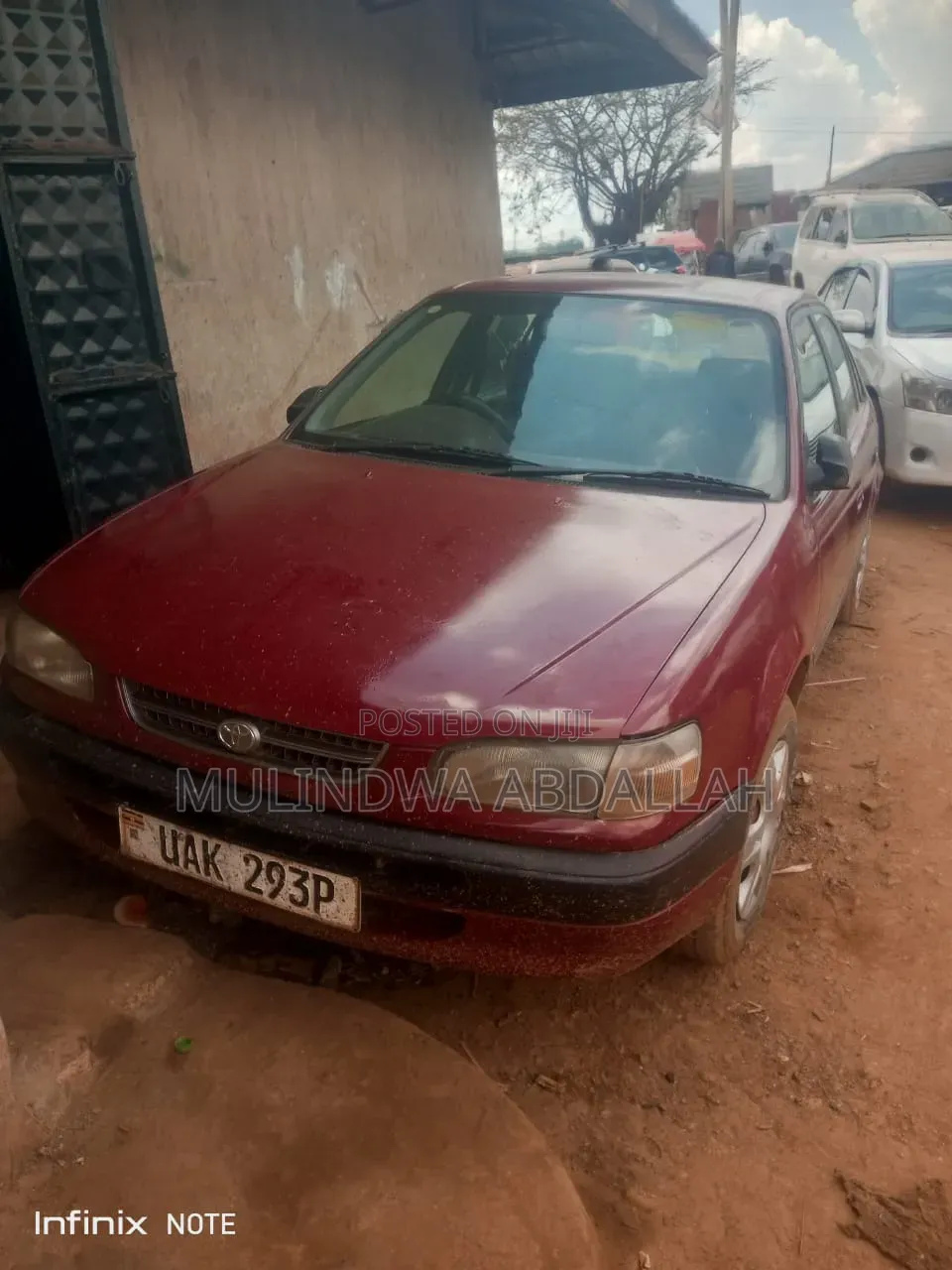Toyota Corolla 1998 Maroon