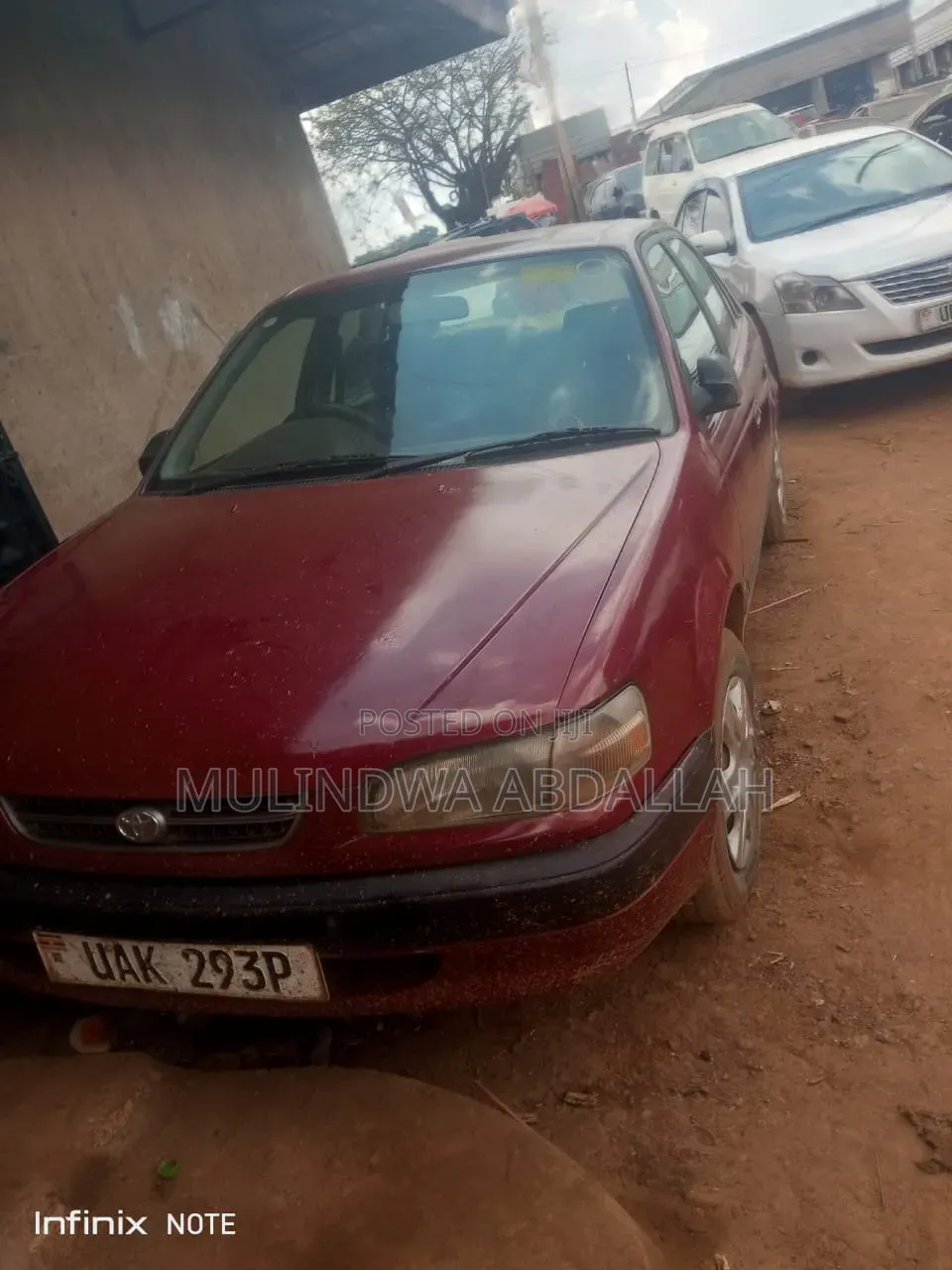 Toyota Corolla 1998 Maroon
