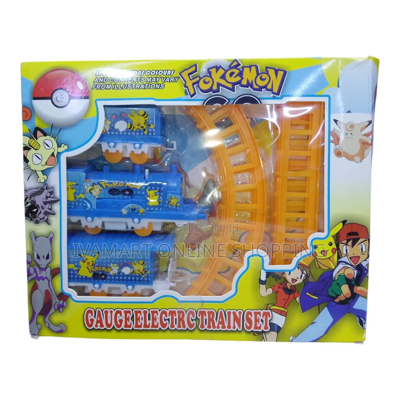 Ready to Go Train Toy for Kids - Battery Operated