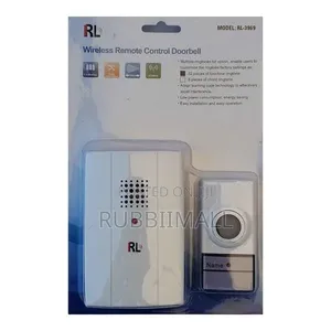 RL-3969 Wireless Remote Control Doorbell System.