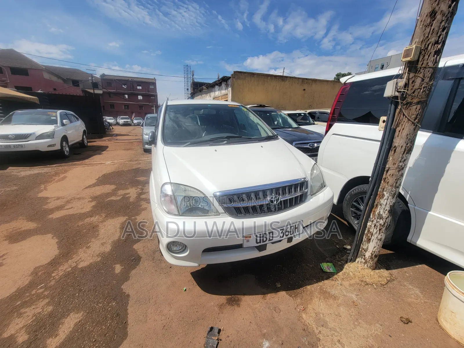 Toyota Nadia 1999 White