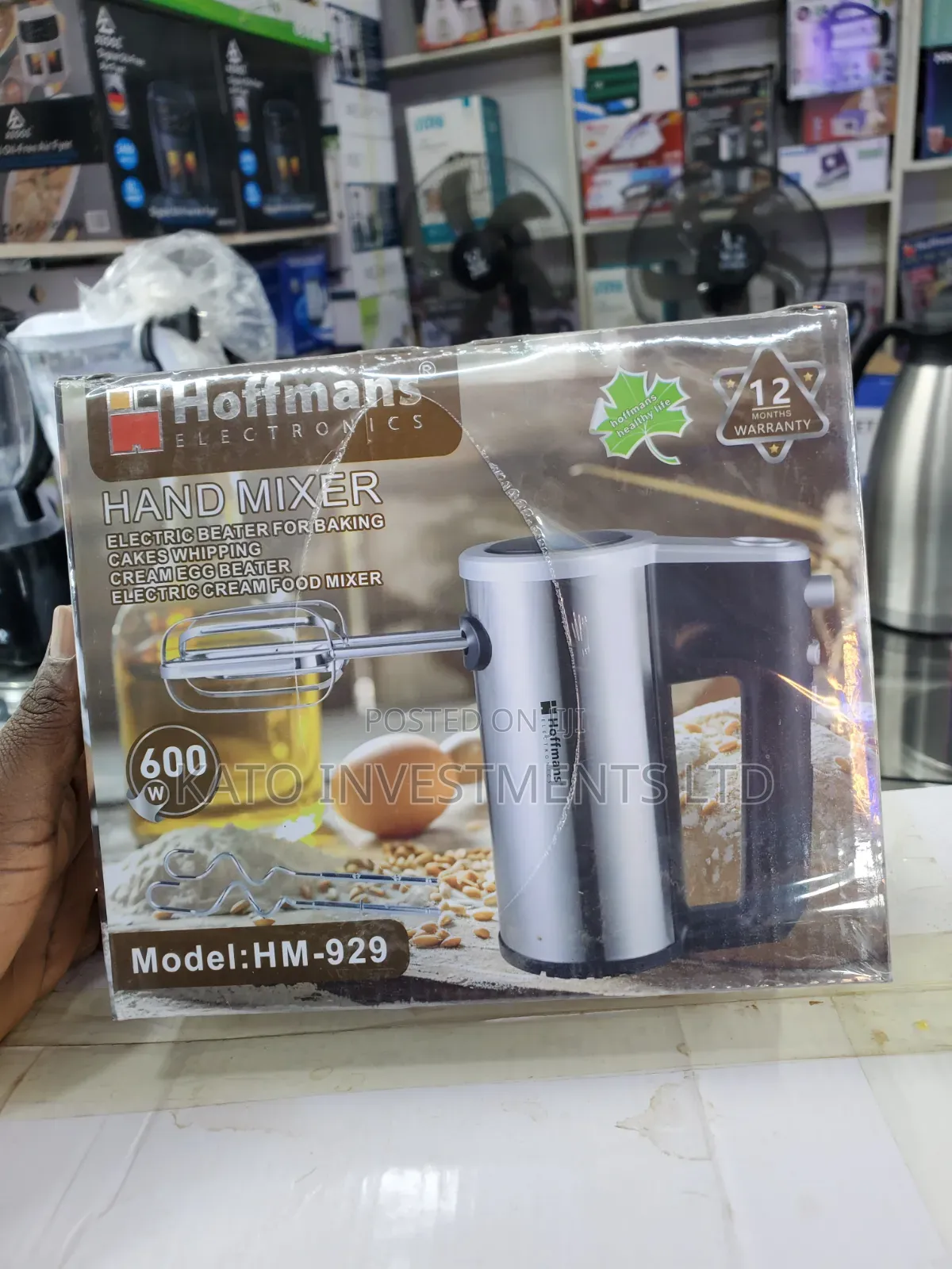 600w Hand Mixer for Hoffman