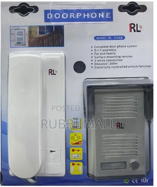 Wired Audio Doorphone and Intercom System. ~RL-3206B