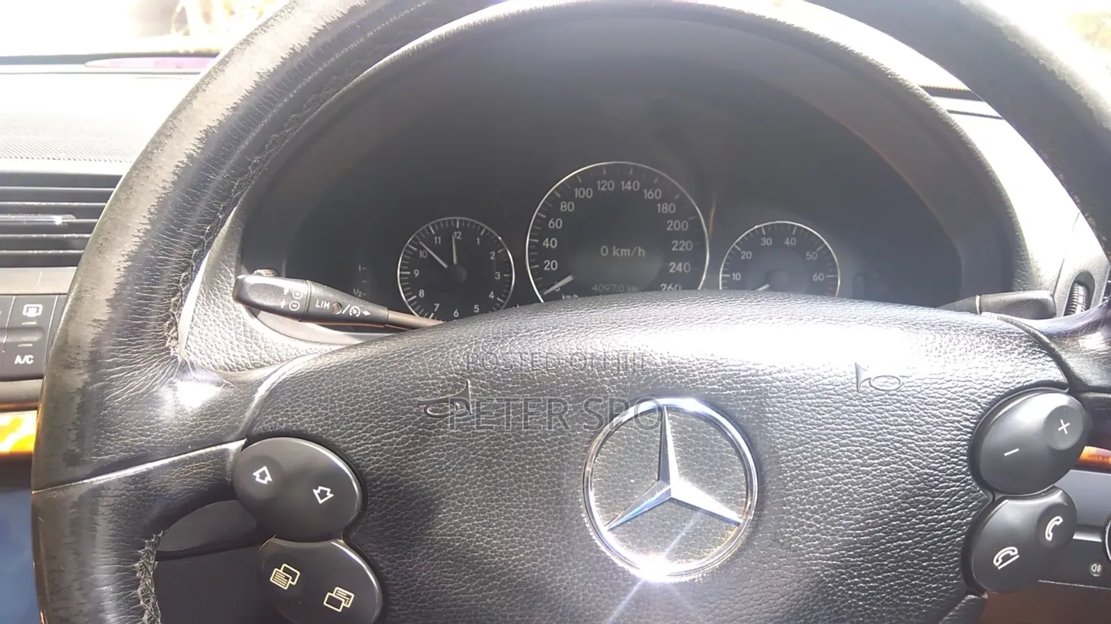 Mercedes-Benz 200E 2008 Black