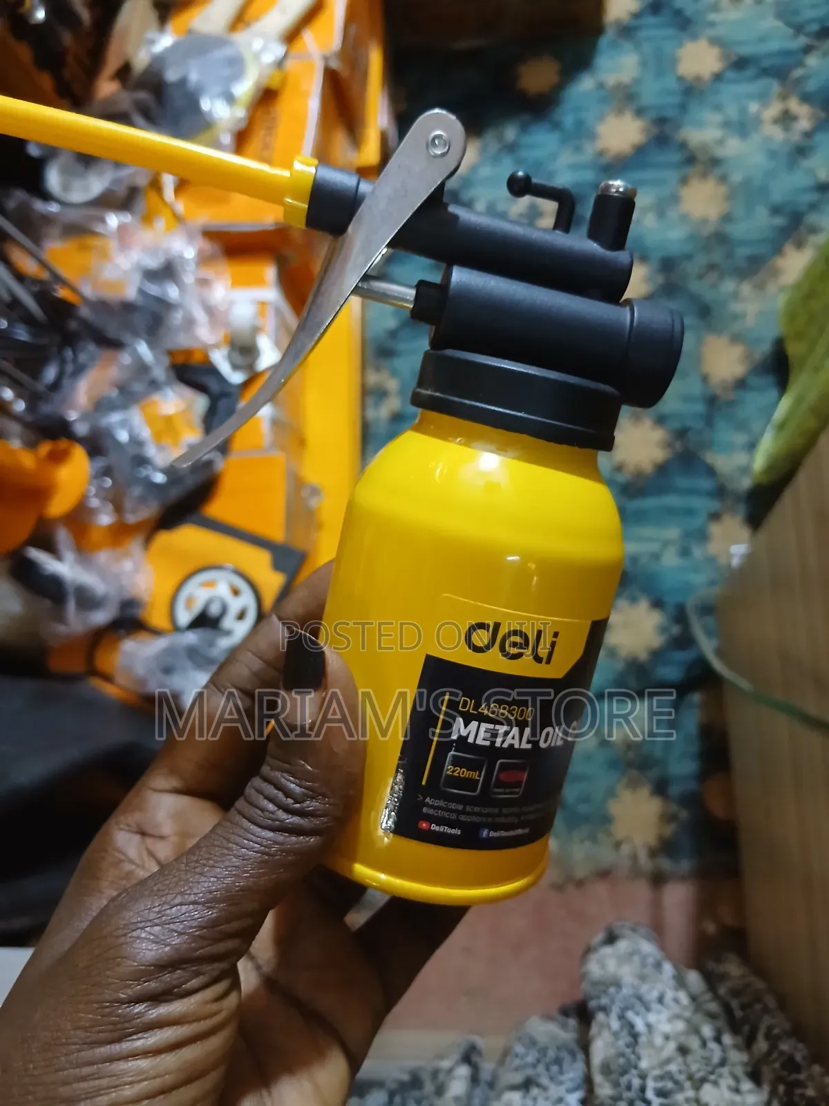 Metal Oil Can / Oil Pot