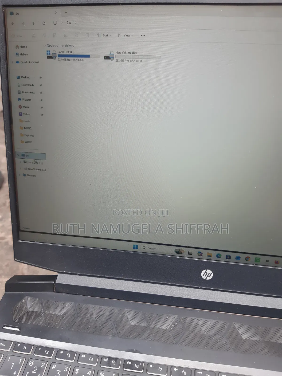 Laptop HP 14-dq1088wm 8GB Intel Core i5 SSD 500GB
