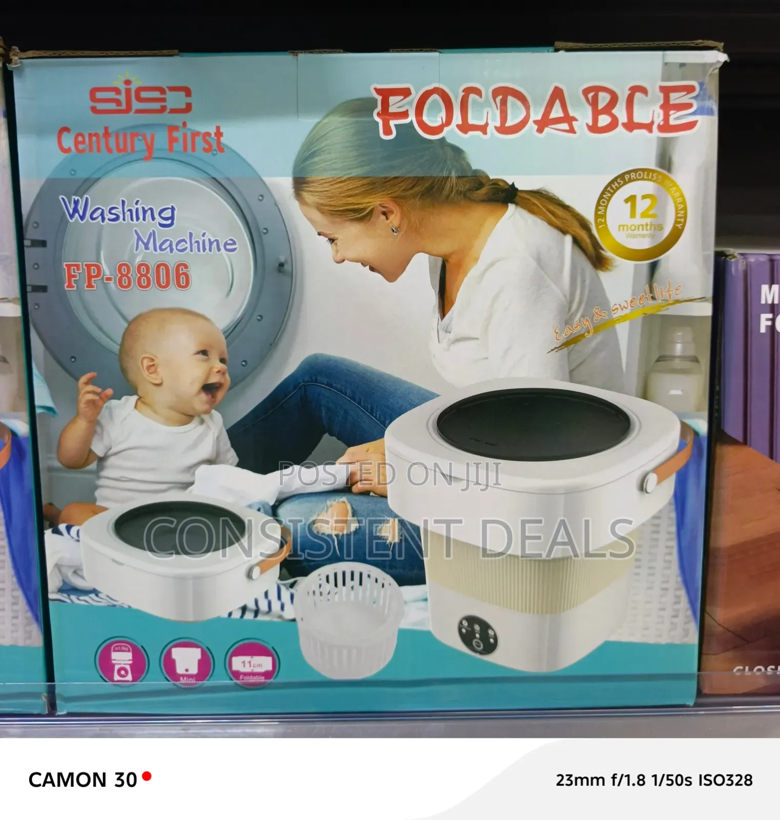 Foldable Washing Machine