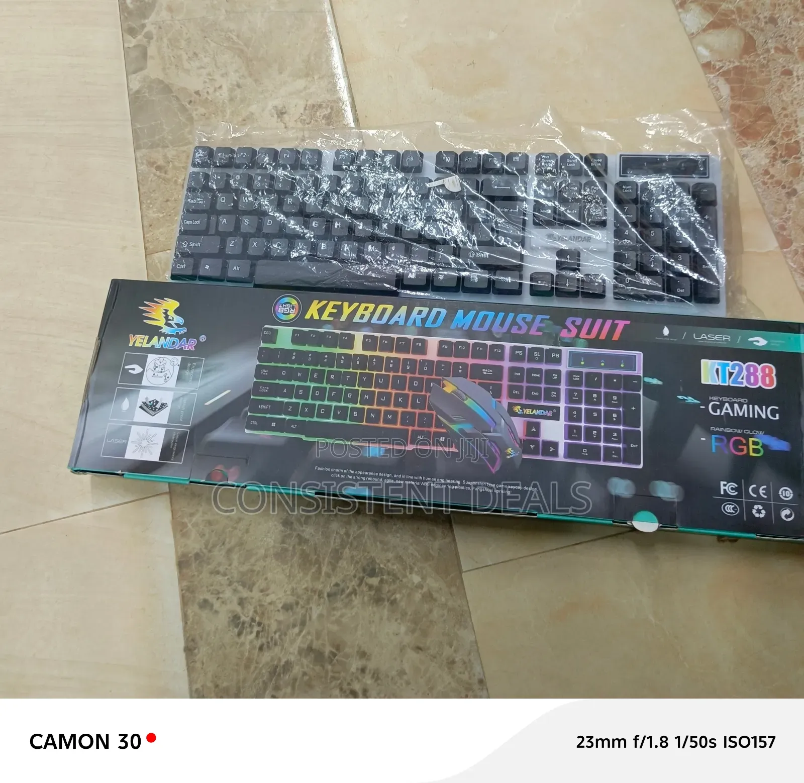 Gaming Keyboard and Mouse Set