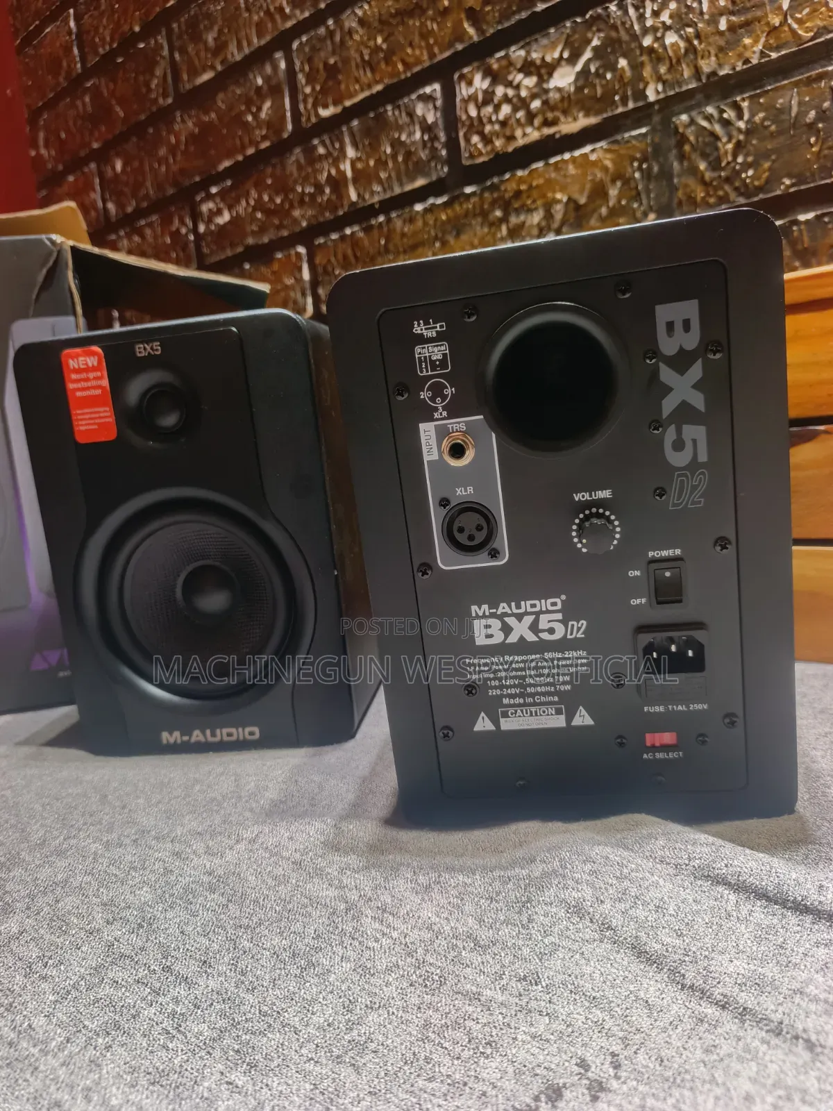M Audio Bx5 Studio Speaker Monitors