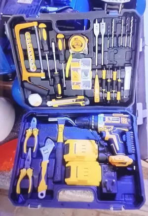Complete 21V Cordless Drill Hand Tool Kit – Professional Set
