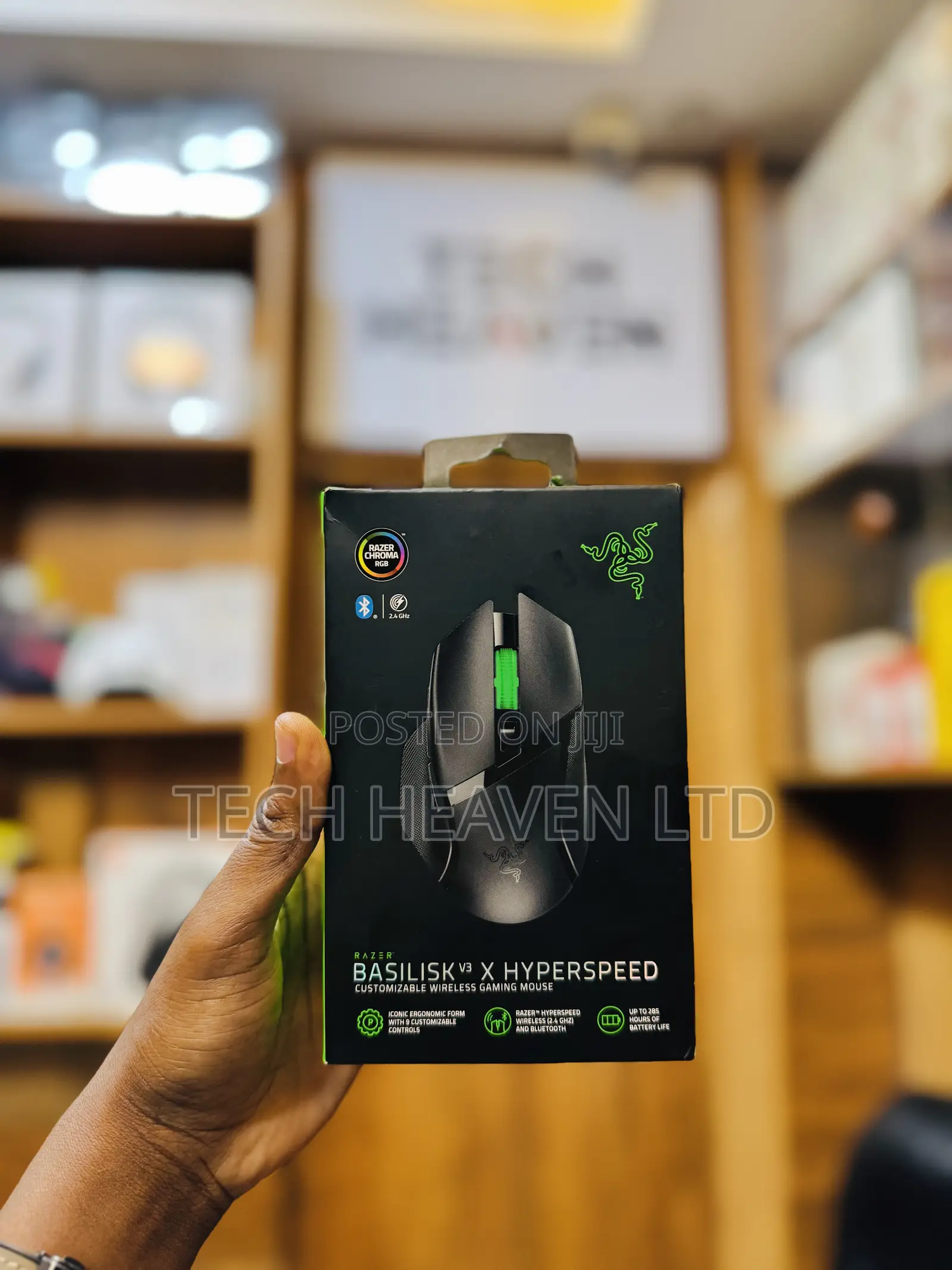 Razer Basilisk X HyperSpeed - Wireless Gaming Mouse