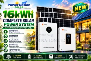 16kwh 48v Massive Clean Energy Hybrid Solar System Full Kit