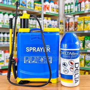 DELTAforce Insecticide + 16L Backpack Sprayer Bedbugs,Cockroaches Etc