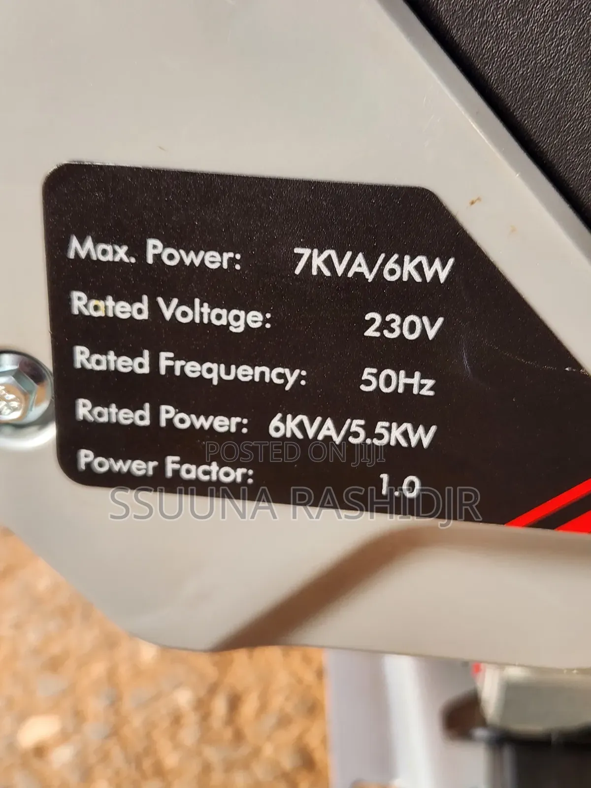 Gasoline Generator 7kva