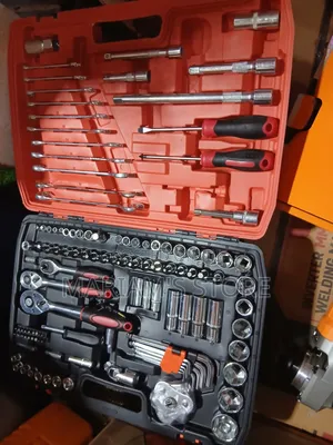 Multi-Piece Mechanic Tool and Socket Set
