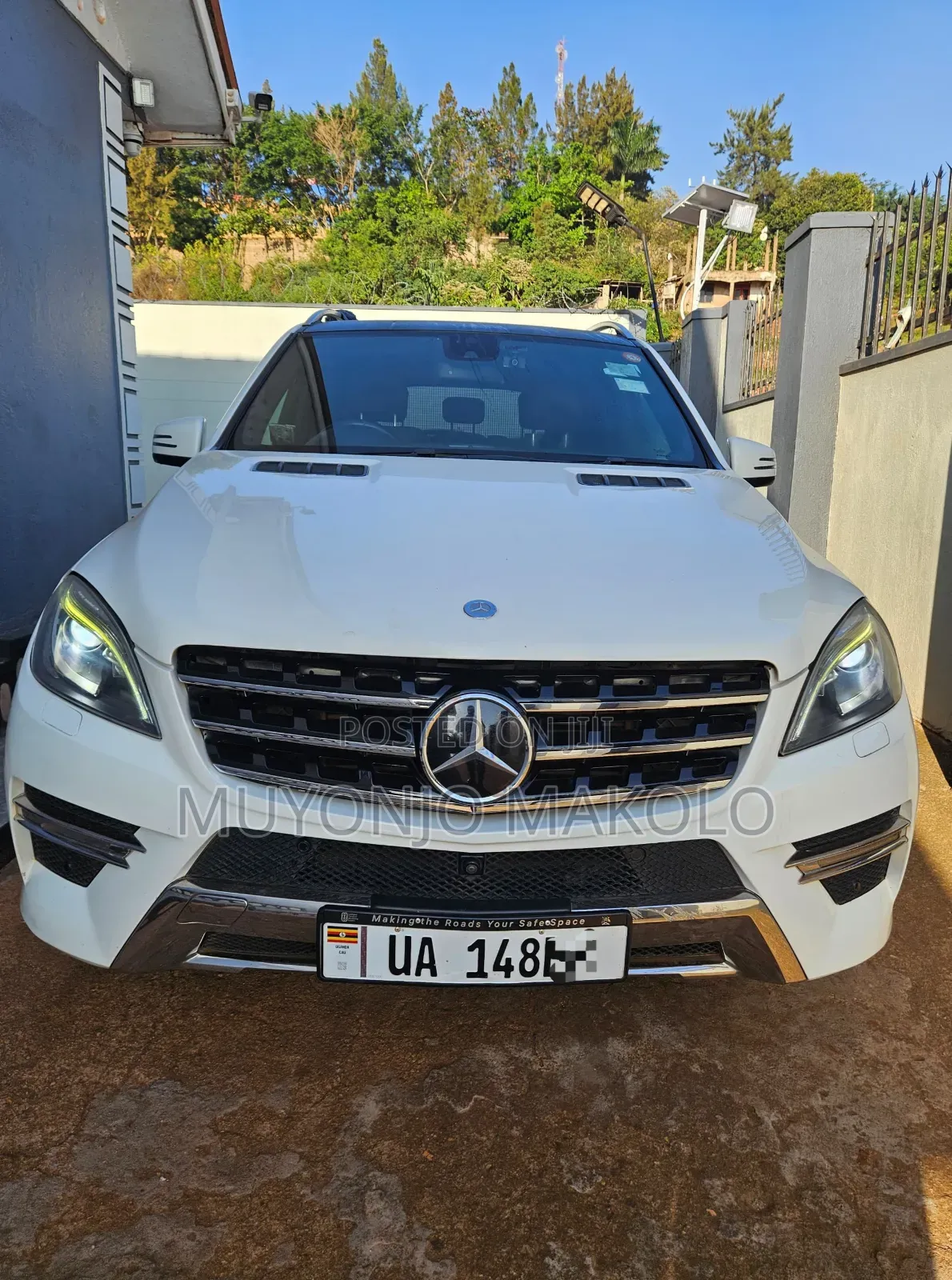 Mercedes-Benz M Class 2014 White