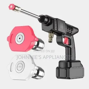 98V Cordless High-Pressure Car Washer With Battery and Accessories Kit
