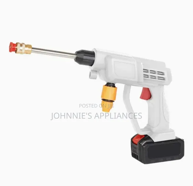 98V Cordless High-Pressure Car Washer With Battery and Accessories Kit