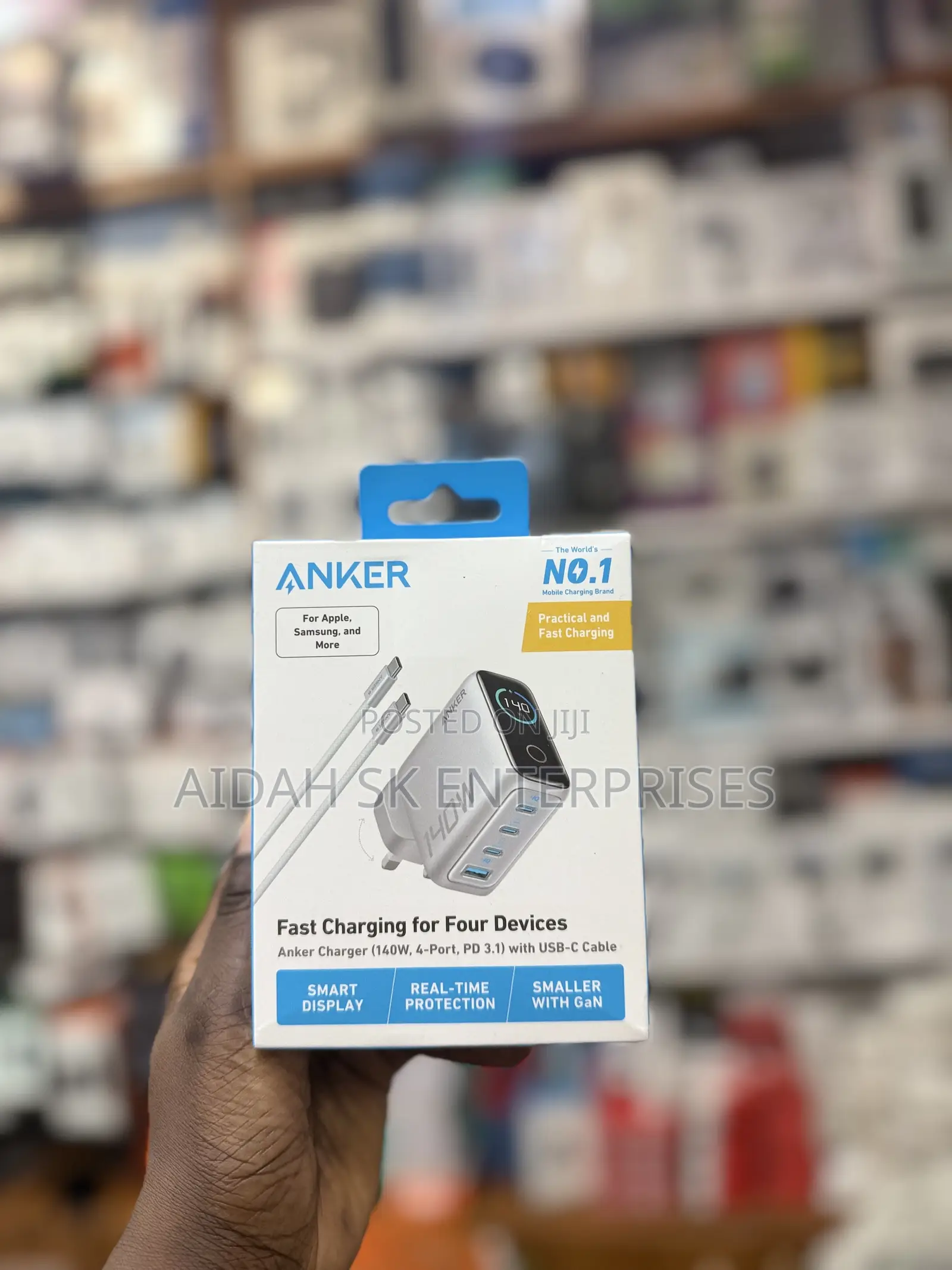 Anker 140W Fast Charging for Four Devices