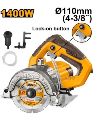 INGCO 1400W Corded Electric Marble Cutter/Tile Cutter -110mm