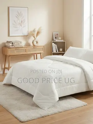 White Down-Alternative Comforter,