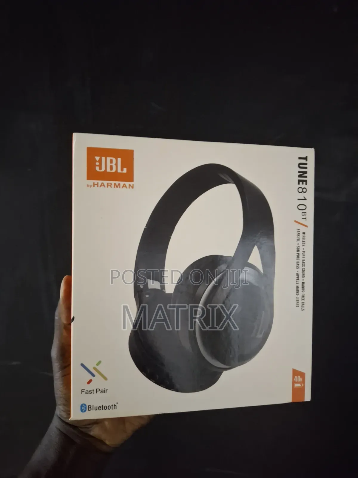 JBL Tune 810BT Bass Active Noise Cancellation HIFI Sound Headphones