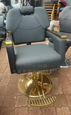 Gold Salon Chair