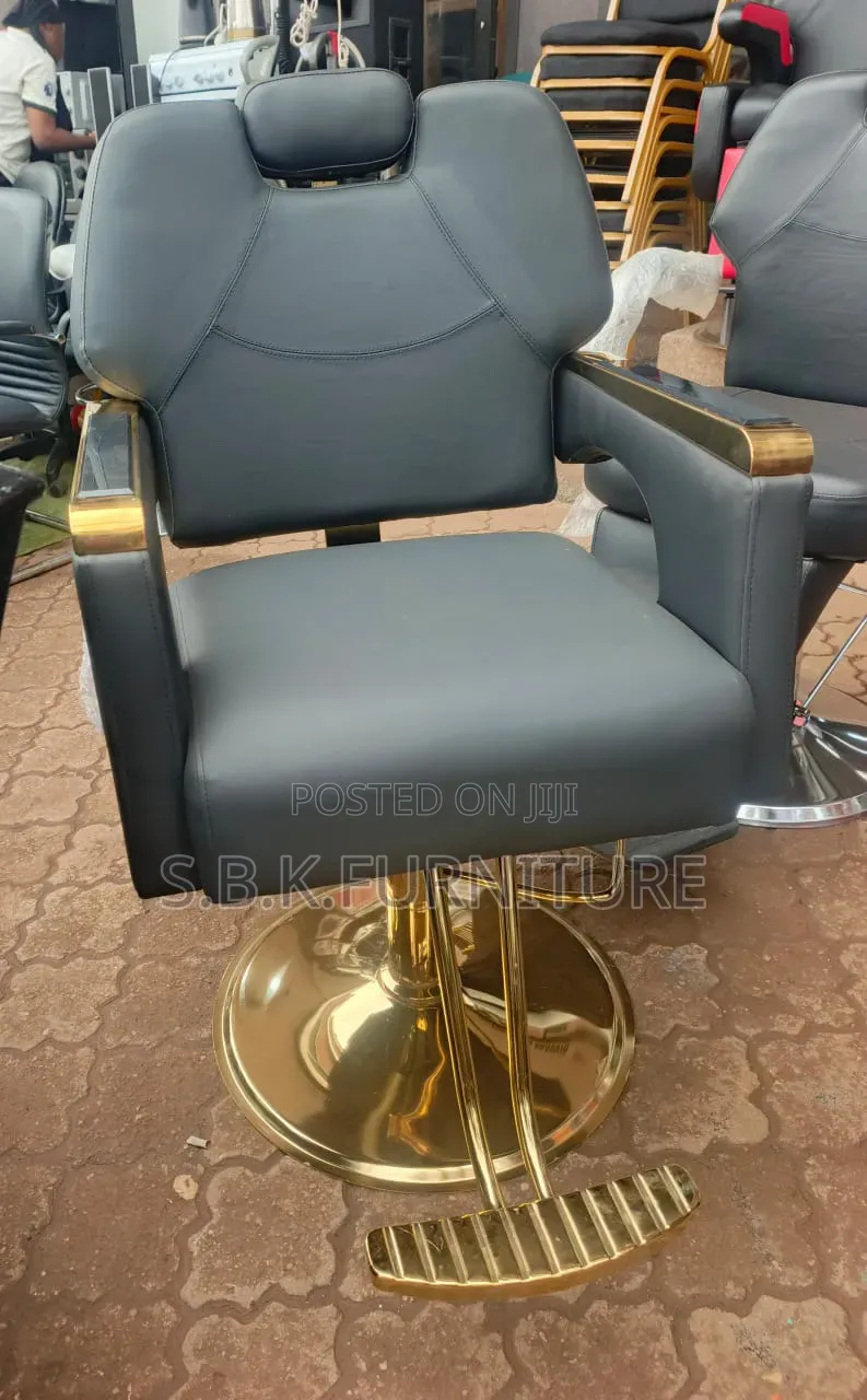Gold Salon Chair