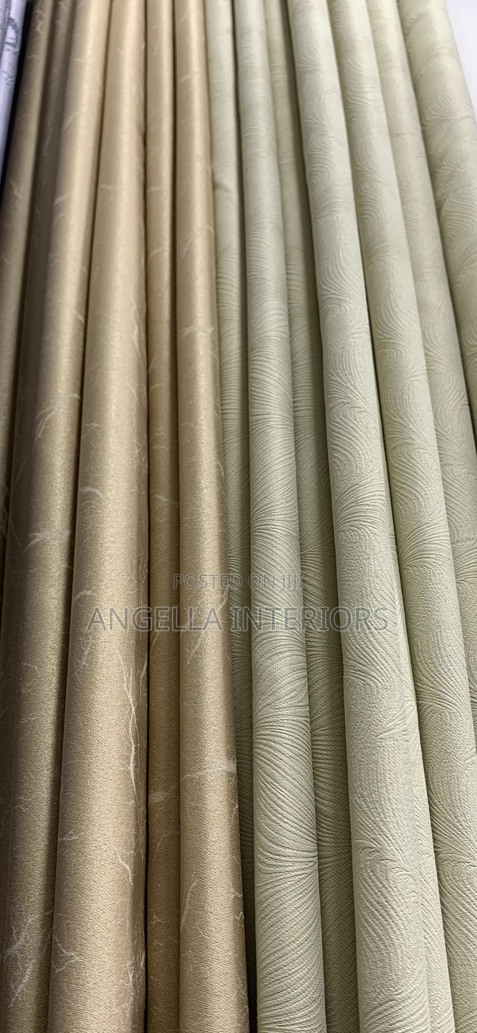 Cream Curtains Per Meter