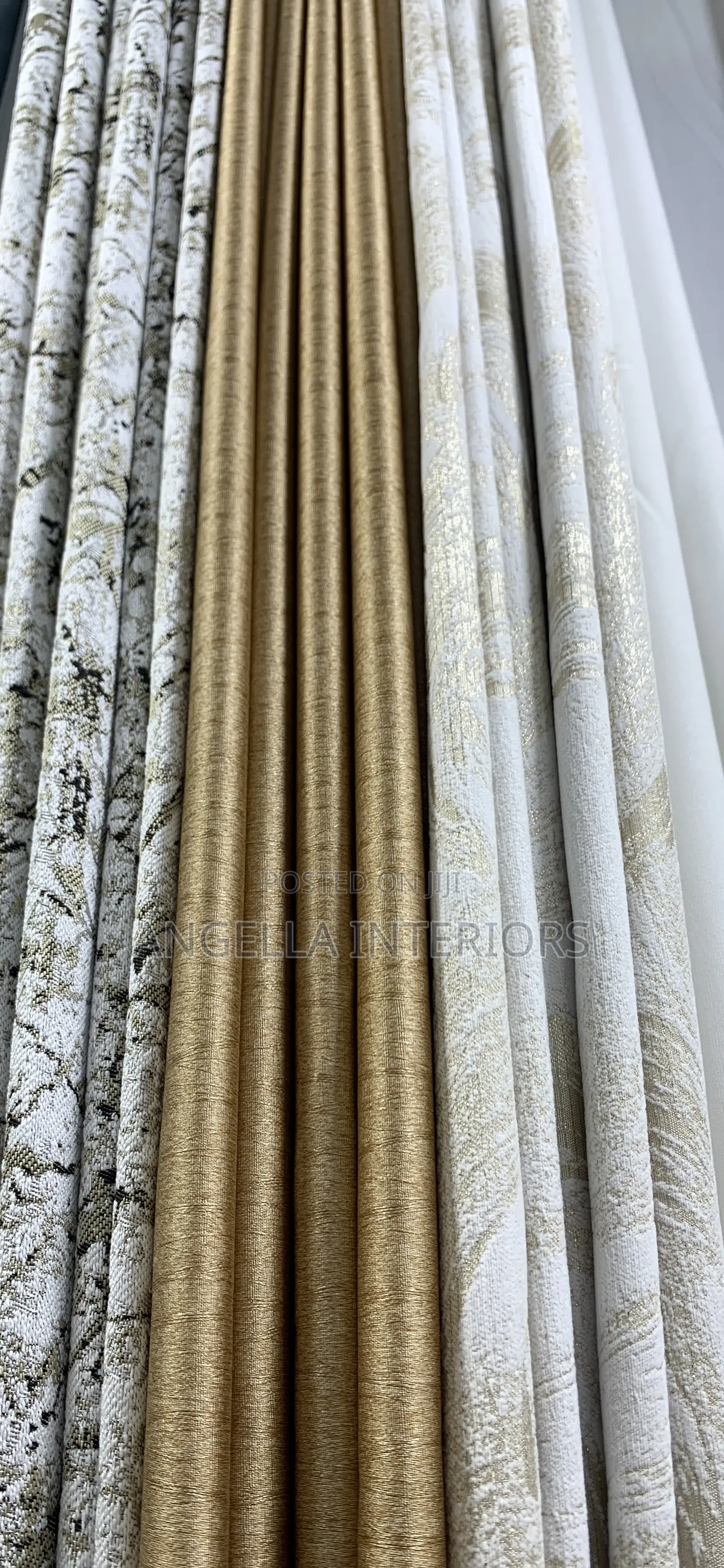 Cream Curtains Per Meter