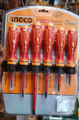 INGCO Set of 6 Insulated Screwdrivers 1000V