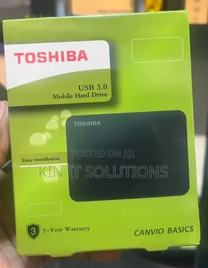 Toshiba Canvio Basics Mobile Hard Drive Casing.