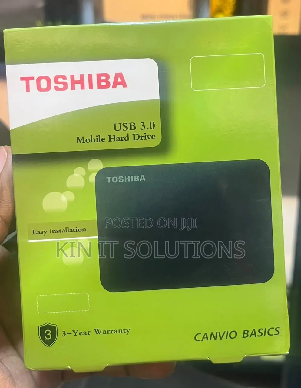 Toshiba Canvio Basics Mobile Hard Drive Casing.