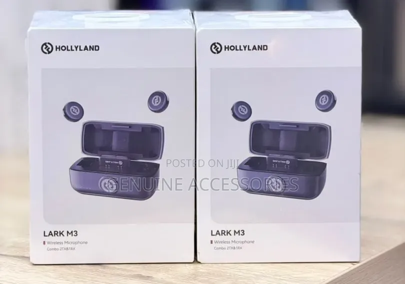 Hollyland Lark M3 Combo 2TX& 1 RX Wireless Microphone System
