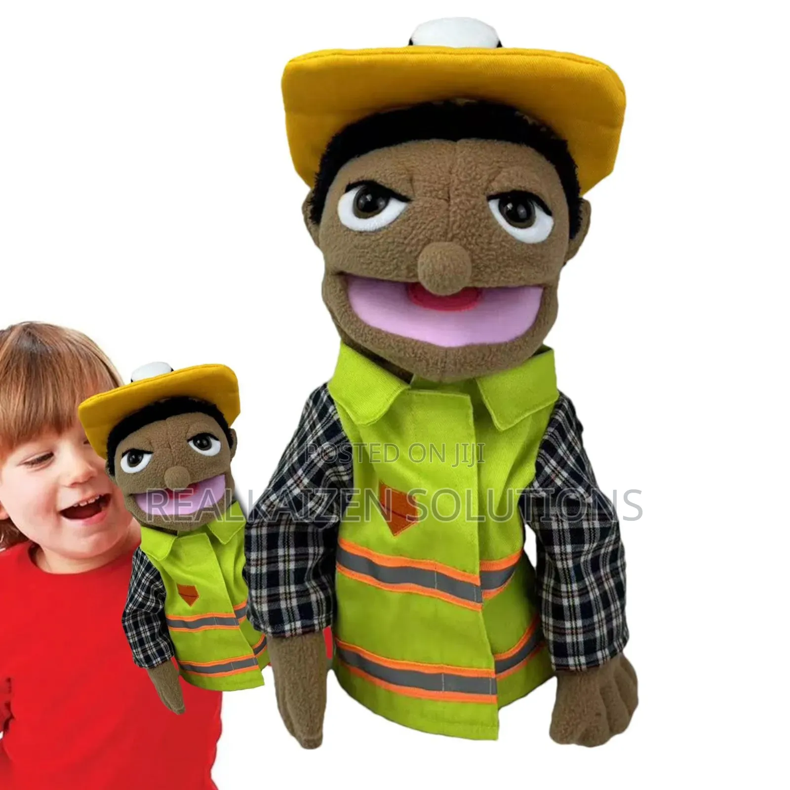 Stuffed Hand Puppets| Soft Realistic & Fun Characters 4 Creative Play