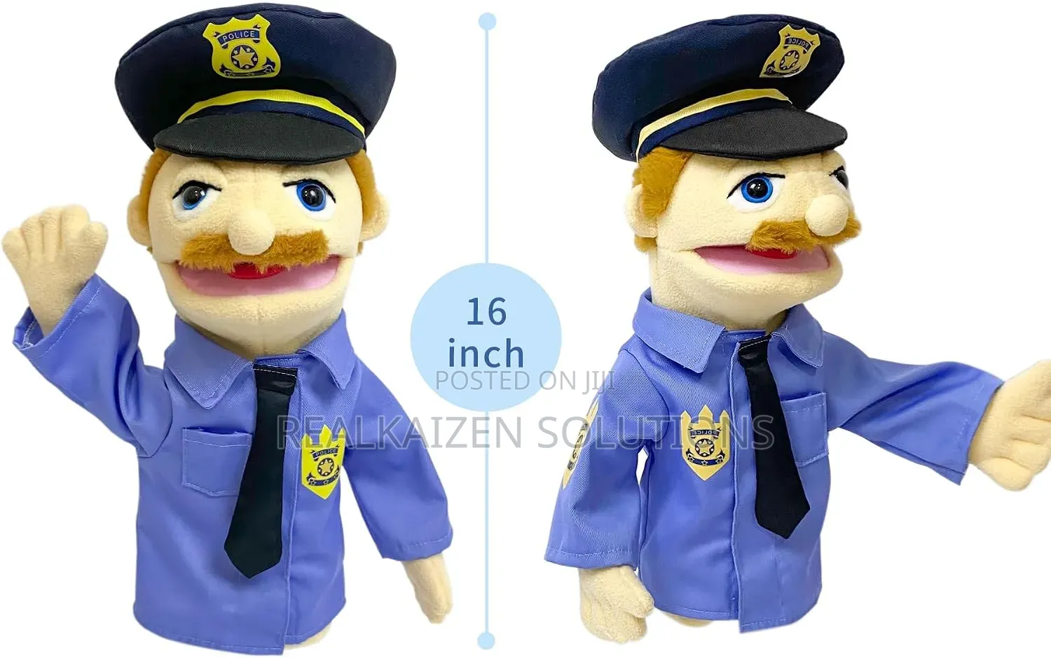 Stuffed Hand Puppets| Soft Realistic & Fun Characters 4 Creative Play