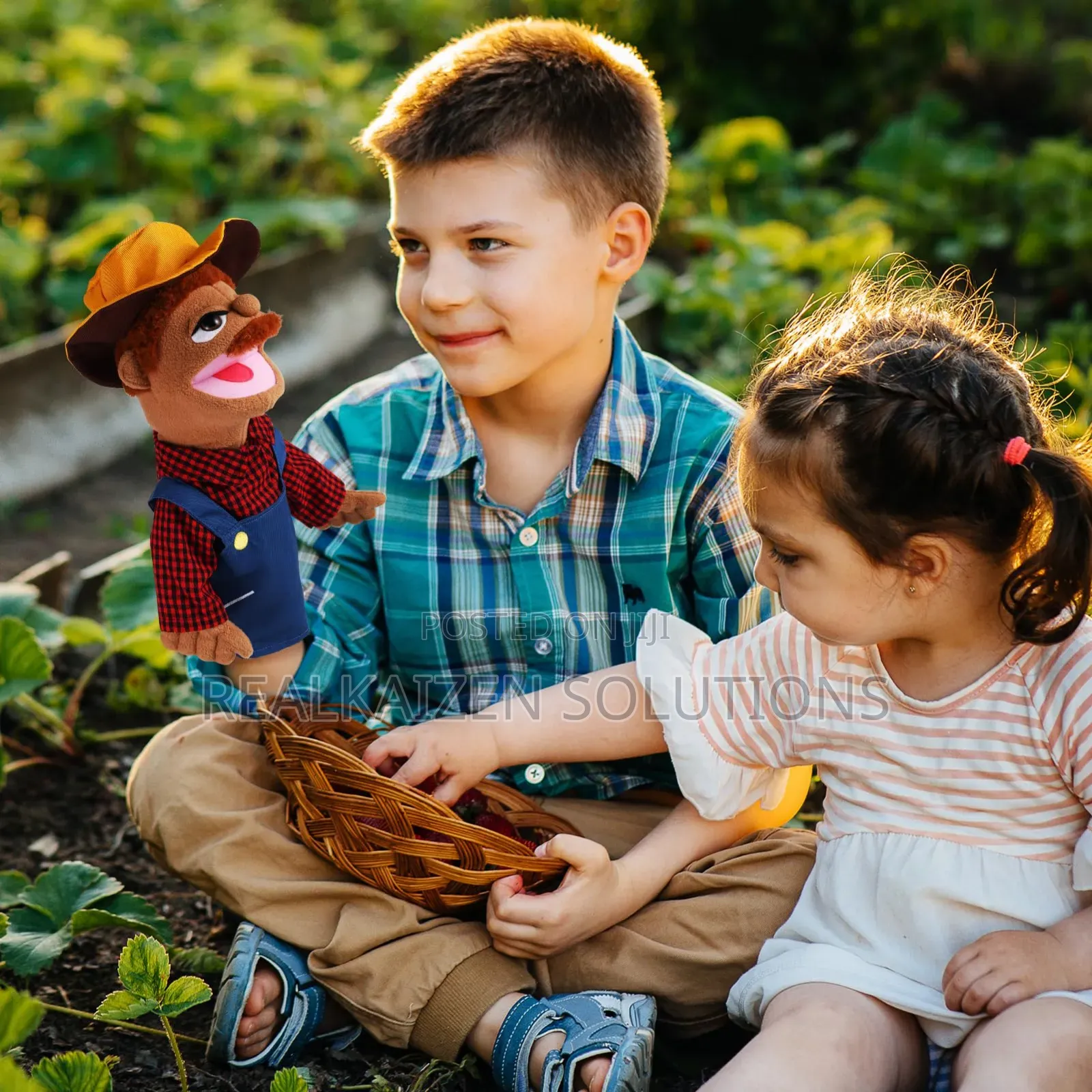 Stuffed Hand Puppets| Soft Realistic & Fun Characters 4 Creative Play