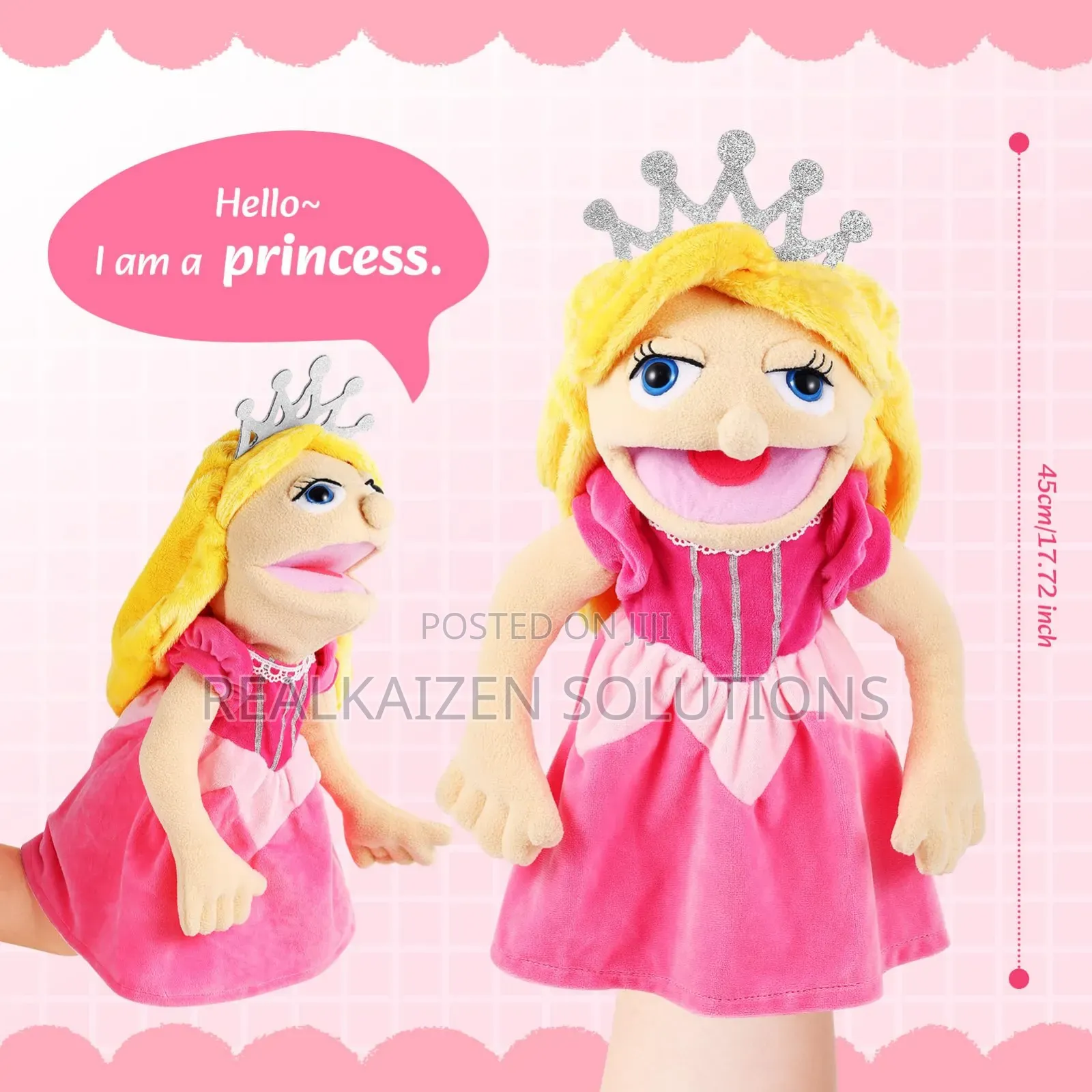 Stuffed Hand Puppets| Soft Realistic & Fun Characters 4 Creative Play