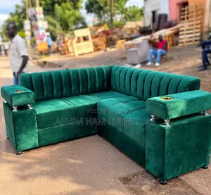 Premium Green L-Shape Sofa