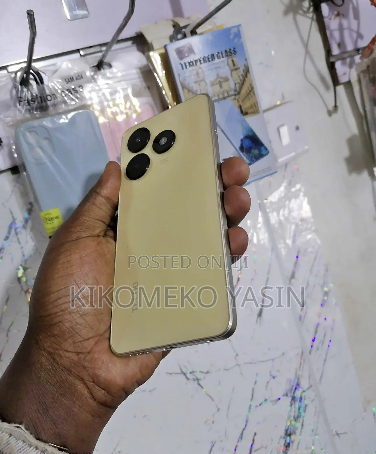 Tecno Pop 8 64 GB Yellow