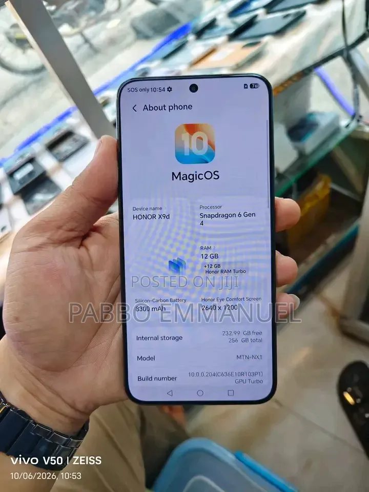 New Honor X9d 256 GB Black