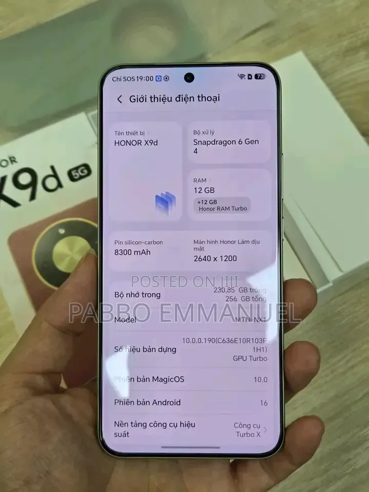 New Honor X9d 256 GB Green