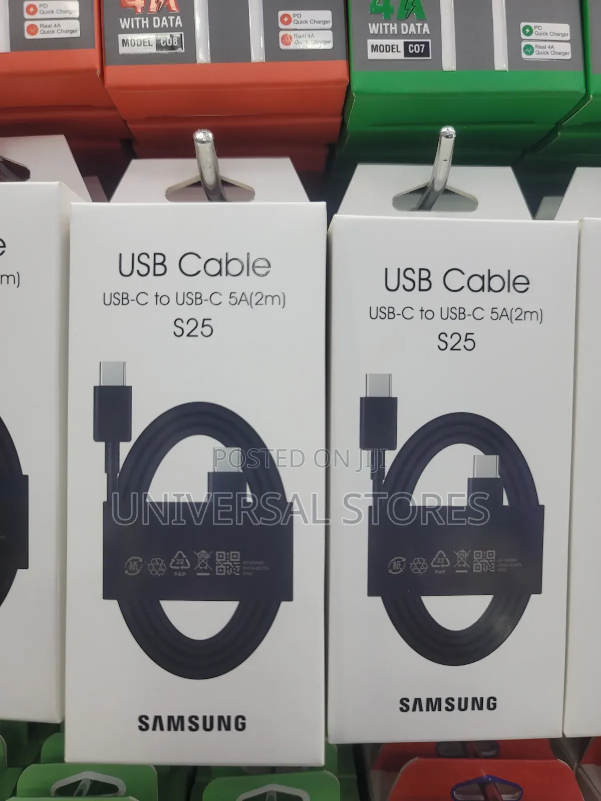 Samsung USB-C to USB-C 5A (2m) S25 Charging Cables