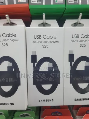 Samsung USB-C to USB-C 5A (2m) S25 Charging Cables
