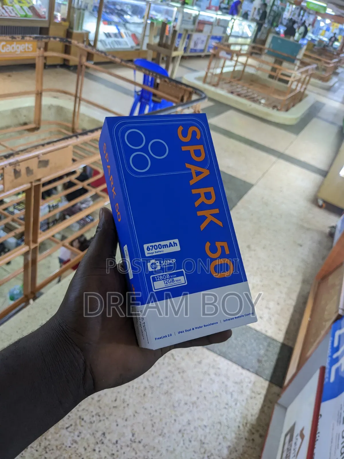 New Tecno Spark 50 128 GB Black